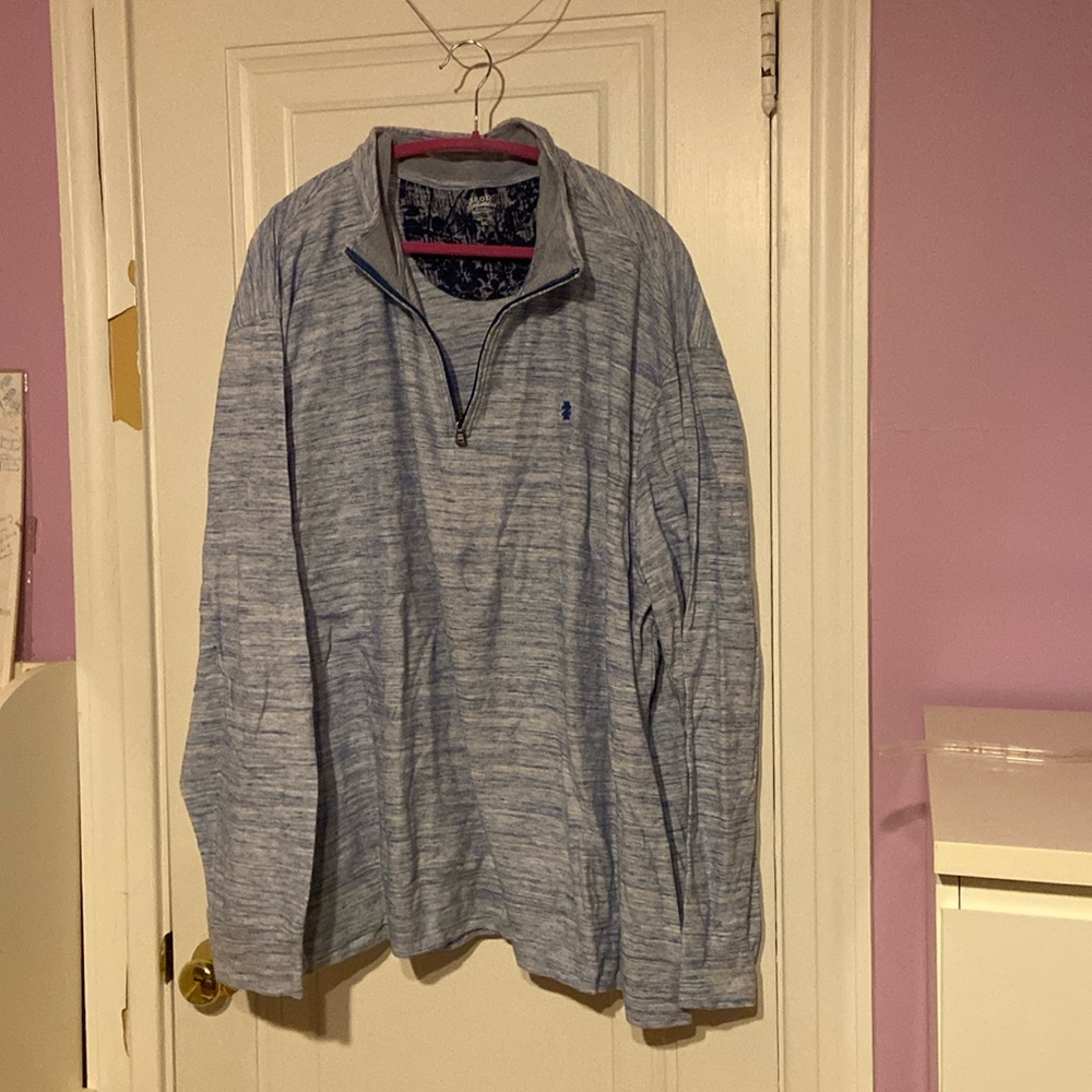 Heather blue Izod sweatshirt